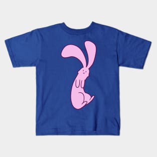 Pink Bunny Kids T-Shirt